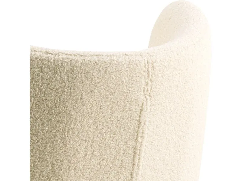 AC Design Sessel Crosby Holz/Textil, Cream