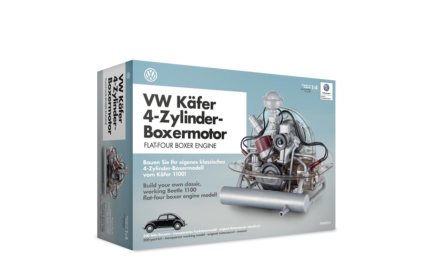 Franzis Baubox VW Käfer 4-Zylinder-Boxermotor