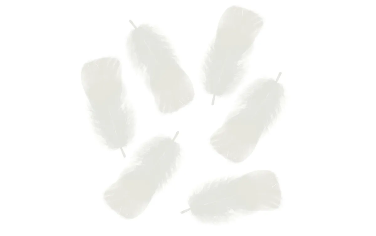 URSUS Federn 10g, Weiss URSUS Federn 10g, Weiss