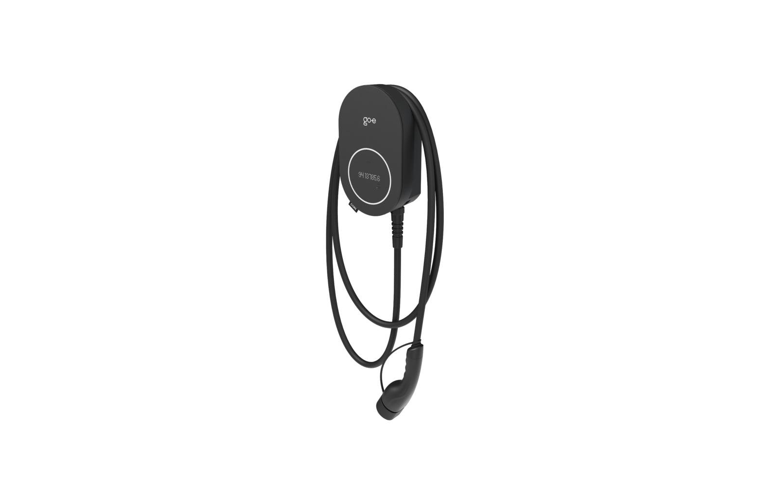 go-e Charger CORE Wallbox 22 kW, Typ 2, V2X-fähig, 6 m, Schwarz