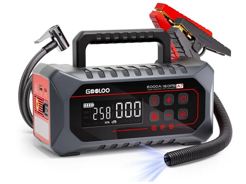 Gooloo A7 Jump-Starter/Luft-Kompressor