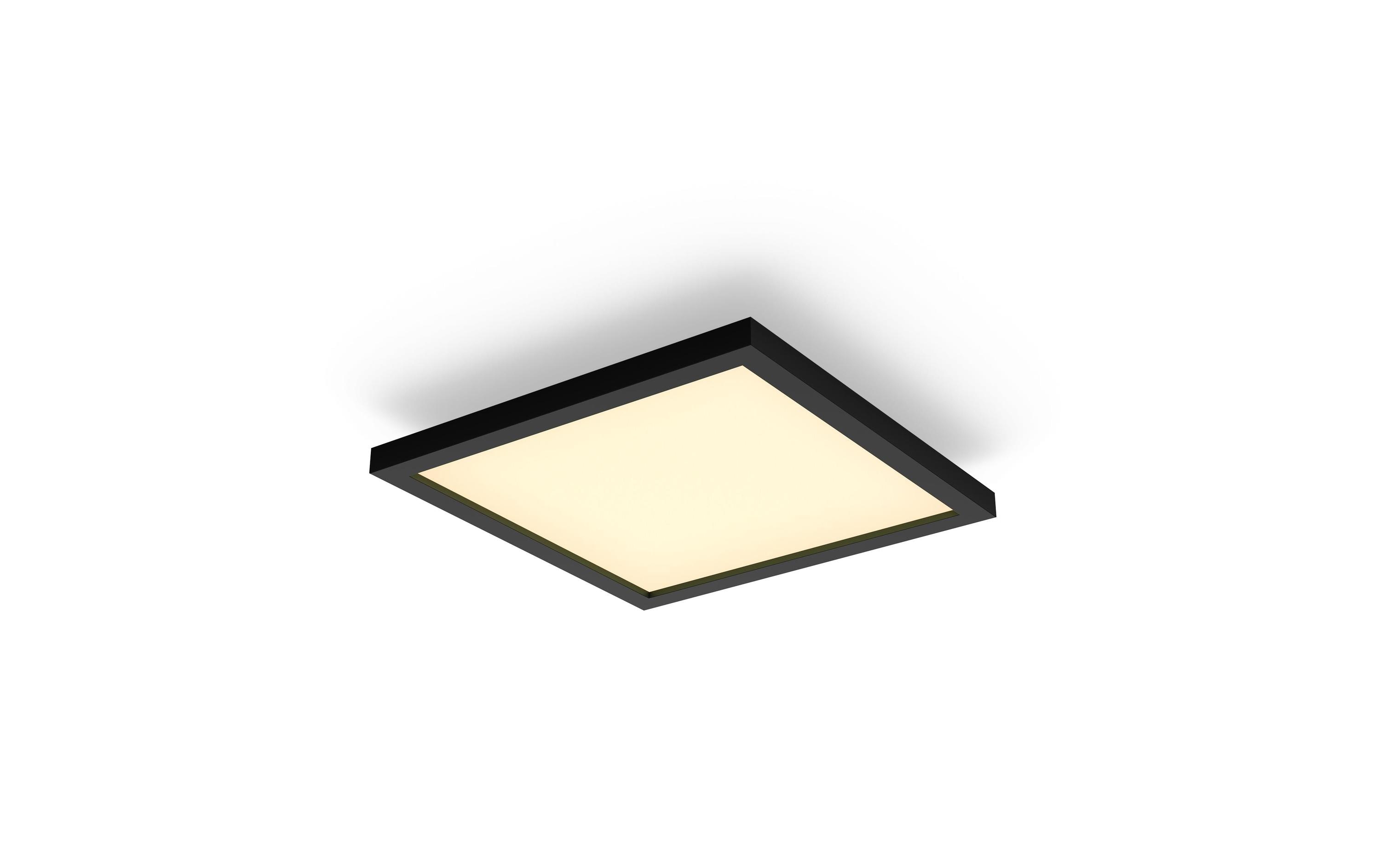 Philips Hue Panelleuchte White Ambiance Aurelle 30 x 30 cm Schwarz Philips Hue Panelleuchte White Ambiance Aurelle 30 x 30 cm Schwarz