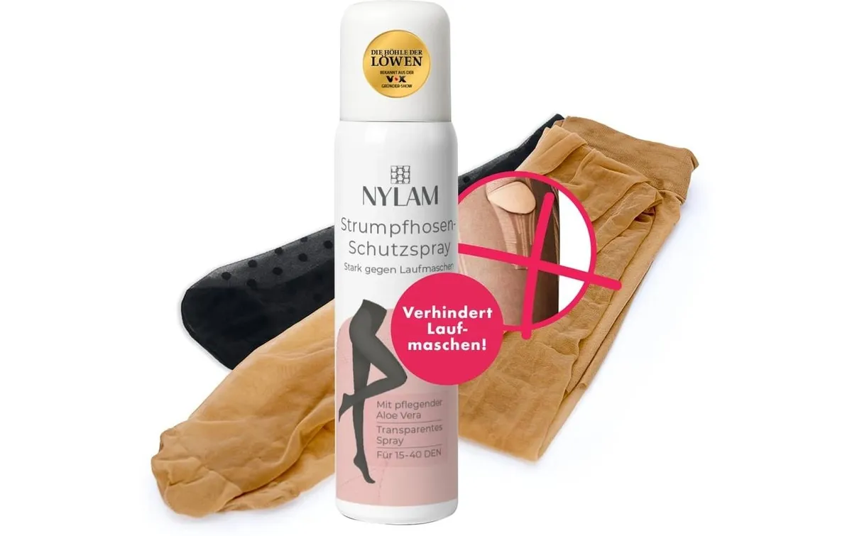 Nylam Schutzspray transparent für Strumpfhosen 75 ml Nylam Schutzspray transparent für Strumpfhosen 75 ml