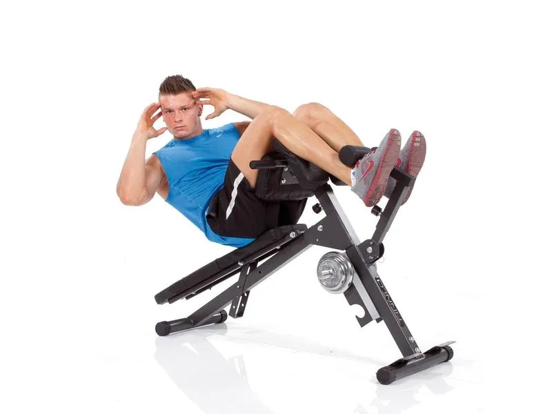HAMMER Bauchmuskeltrainer Schwarz