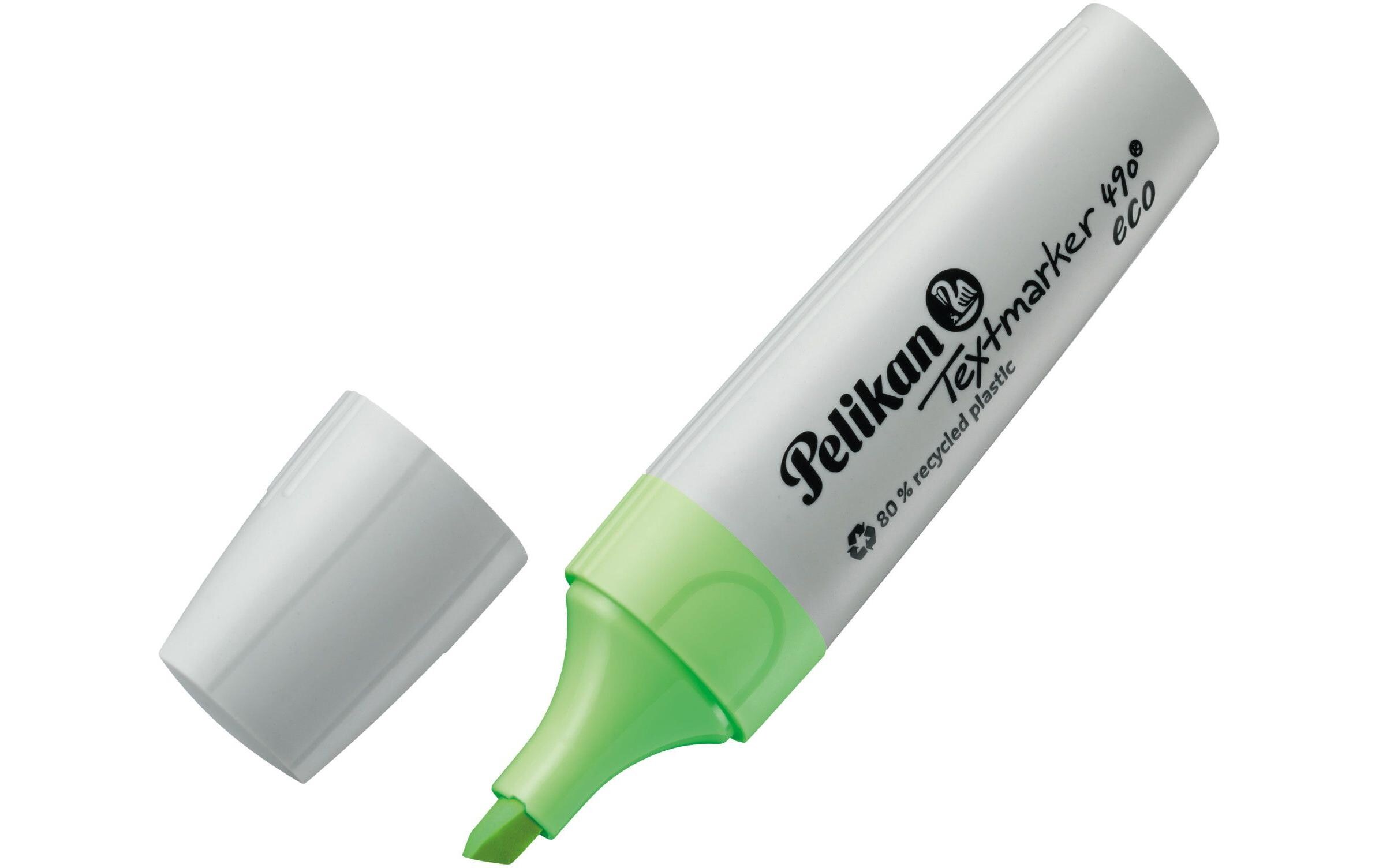 Pelikan Textmarker 490 eco Set 4 Stück, Mehrfarbig