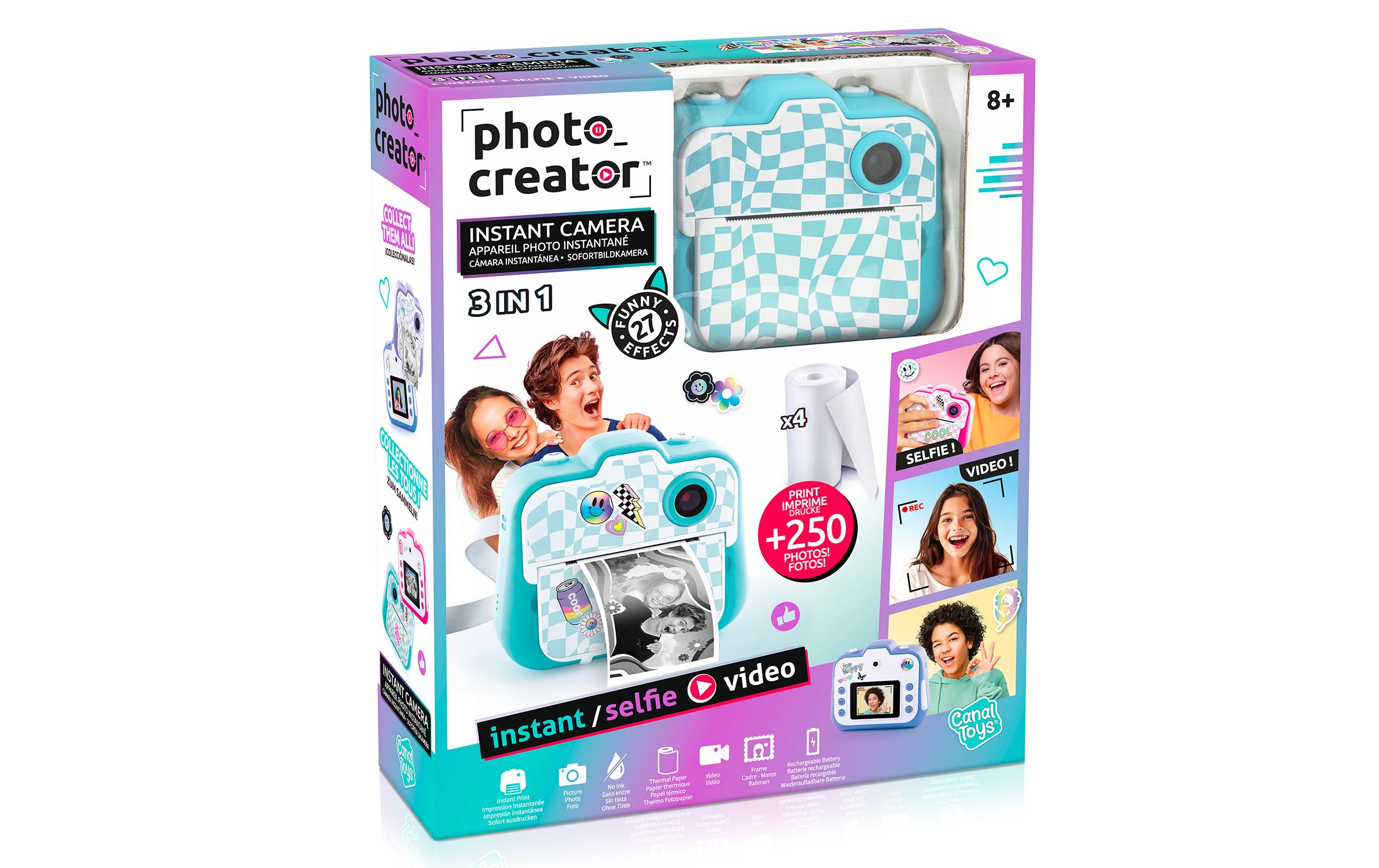 Canal Toys Instant Camera Türkis/Weiss Canal Toys Instant Camera Türkis/Weiss