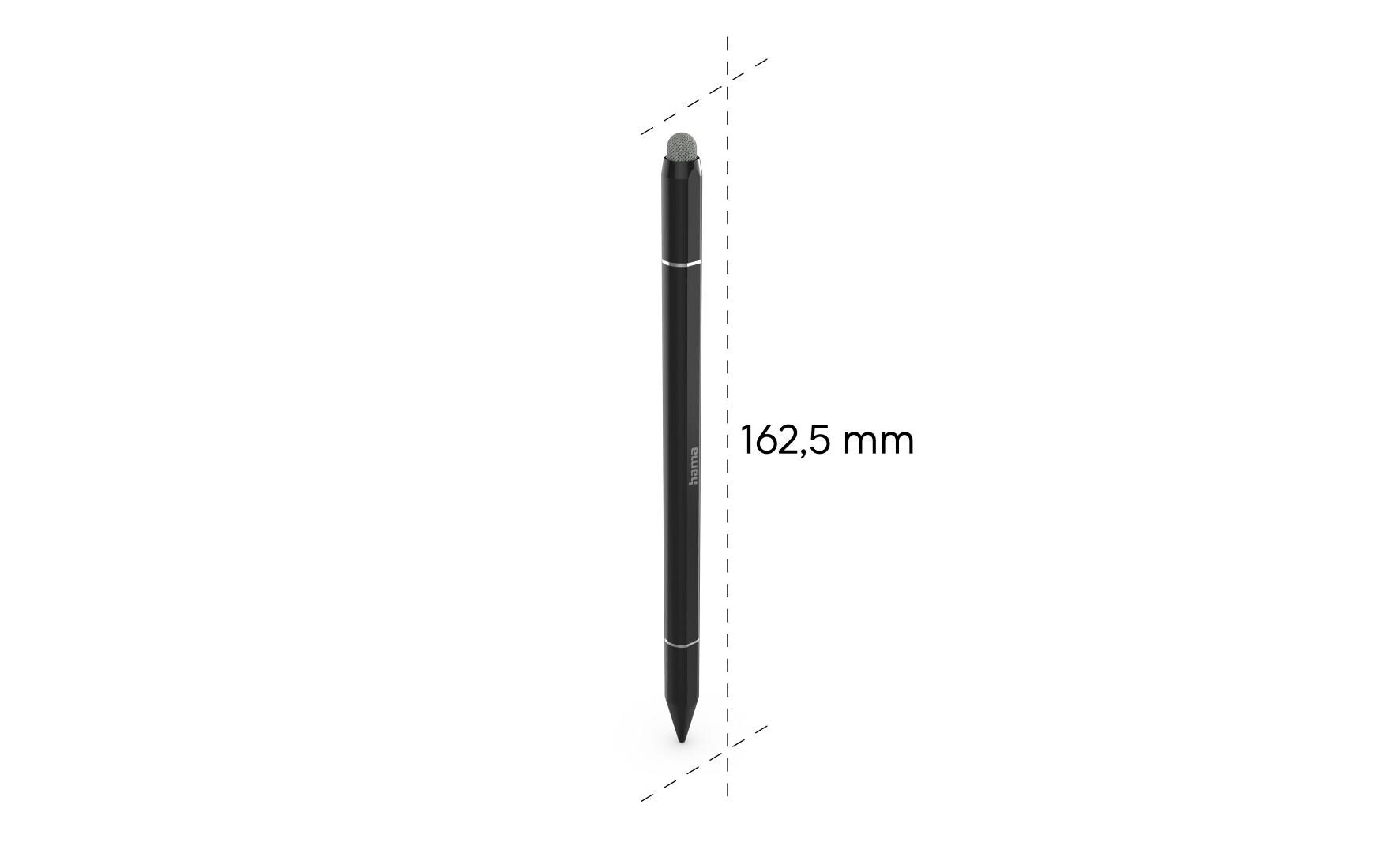 Hama 4in1-Eingabestift Disc Tip Schwarz