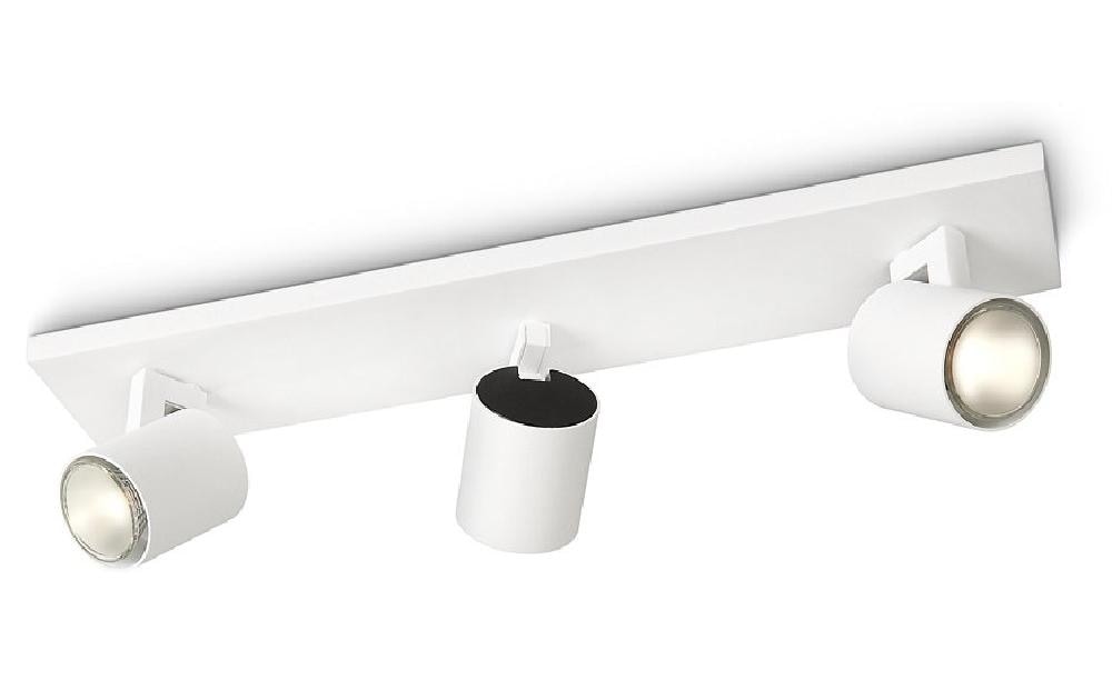 Philips Aufbauspot Runner, 3 x GU10, 20 W, Weiss