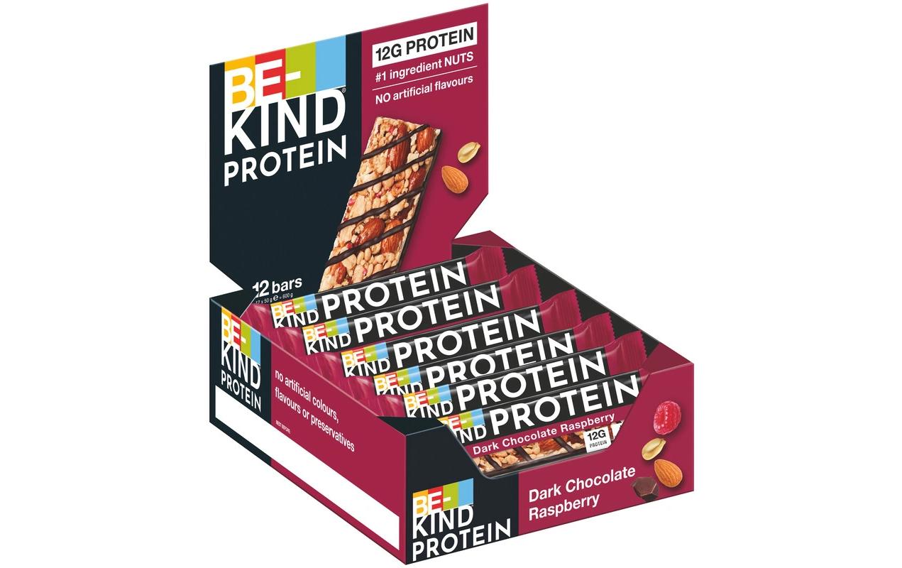 BE-KIND Protein Riegel Dark Chocolate Raspberry 12 x 50 g