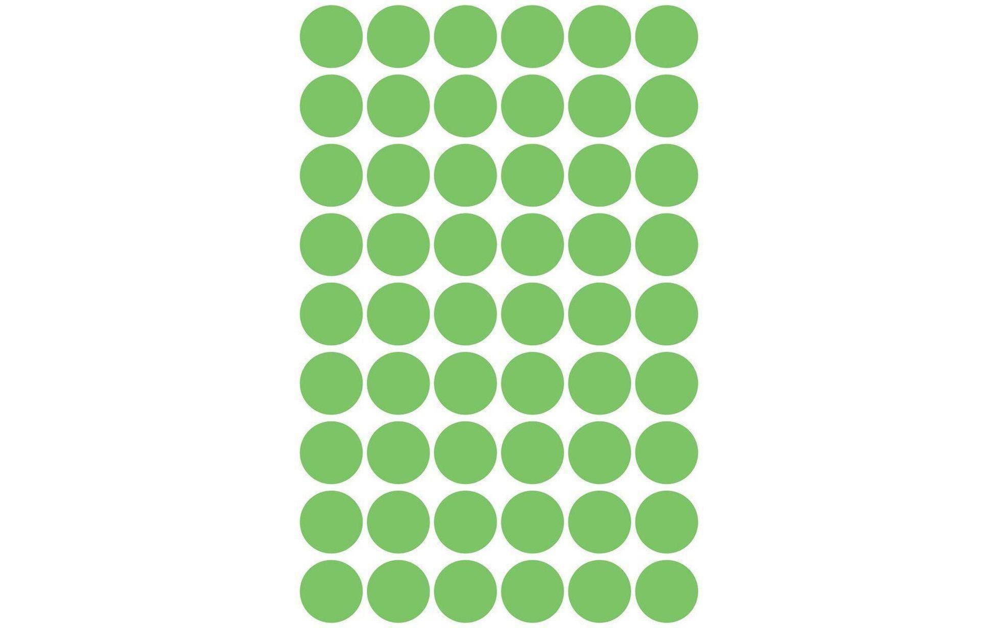 Avery Zweckform Klebepunkte 12 mm Neongrün