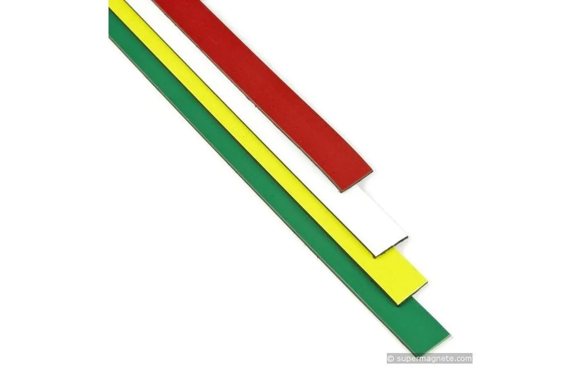 supermagnete Magnetband 20 mm x 1 m, Gelb