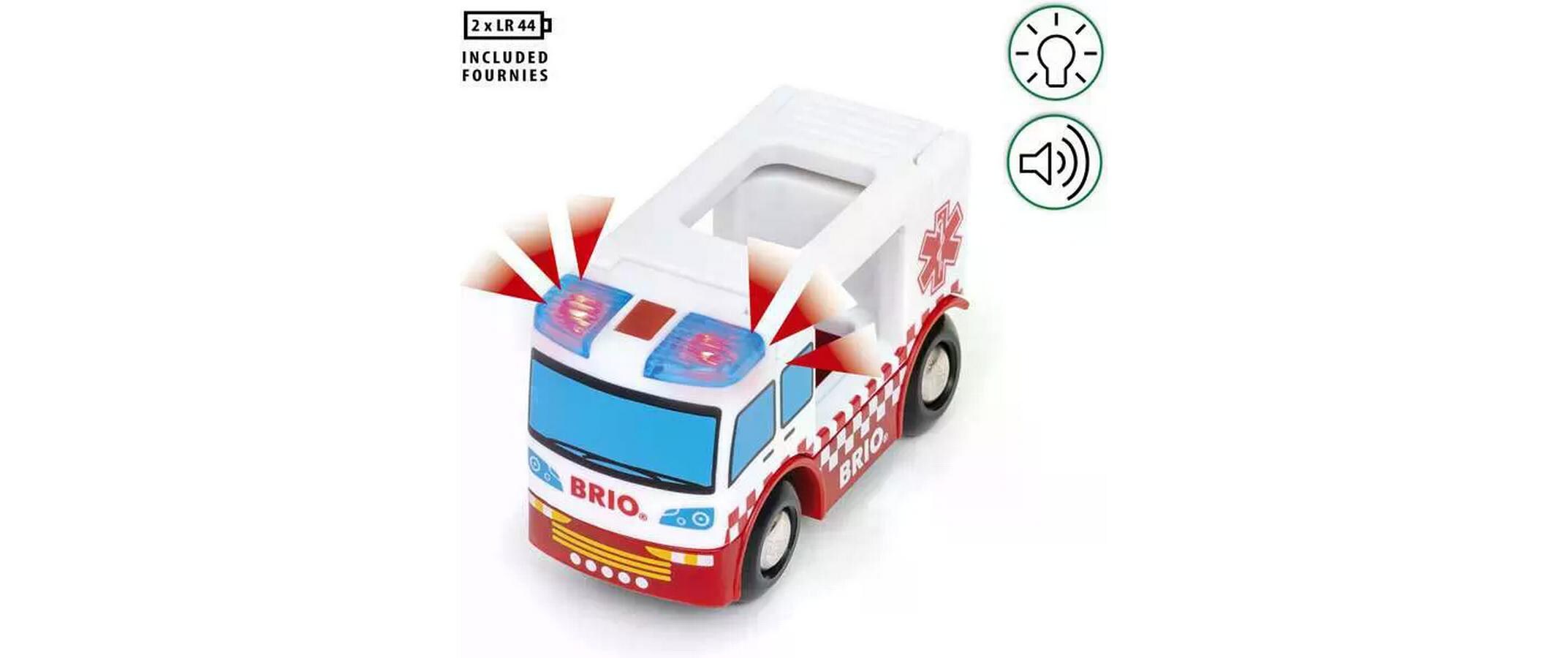 BRIO BRIO World Rescue Ambulance
