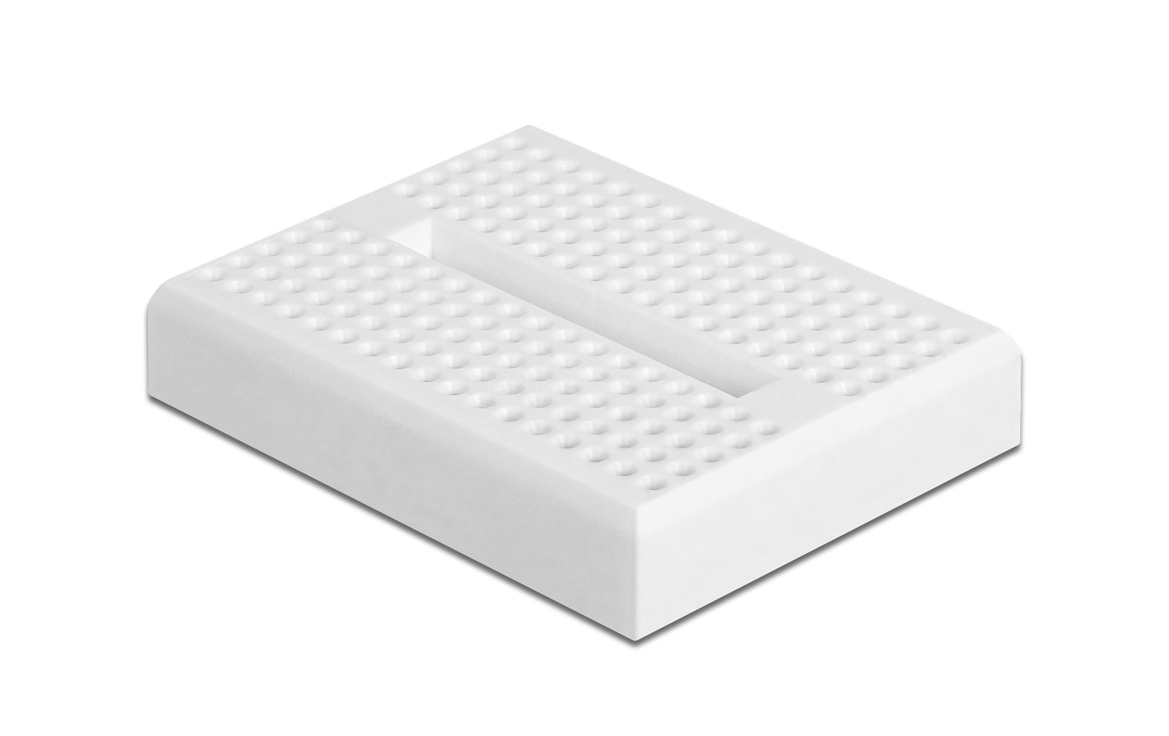 Delock Breadboard Experimentier-Mini 170 Kontakte Weiss Delock Breadboard Experimentier-Mini 170 Kontakte Weiss