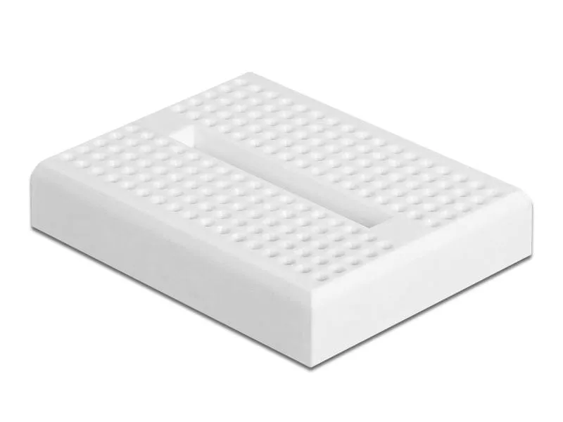 Delock Breadboard Experimentier-Mini 170 Kontakte Weiss Delock Breadboard Experimentier-Mini 170 Kontakte Weiss
