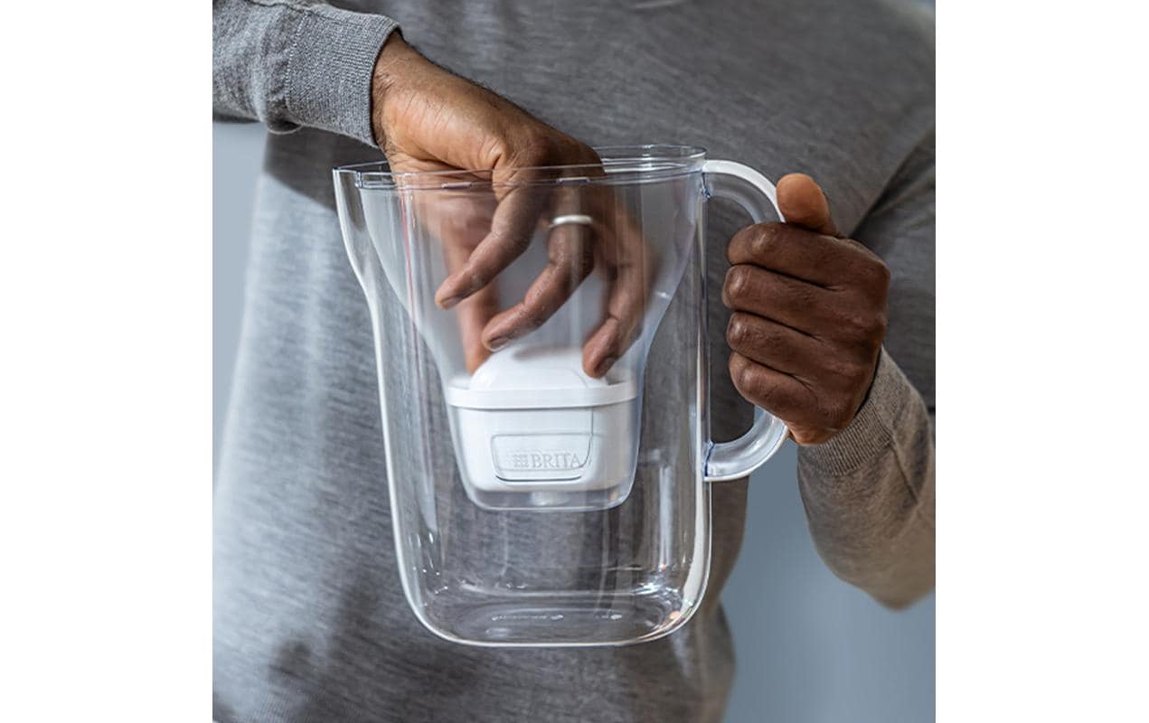 BRITA Glaskrug Style Essential Blaugrau