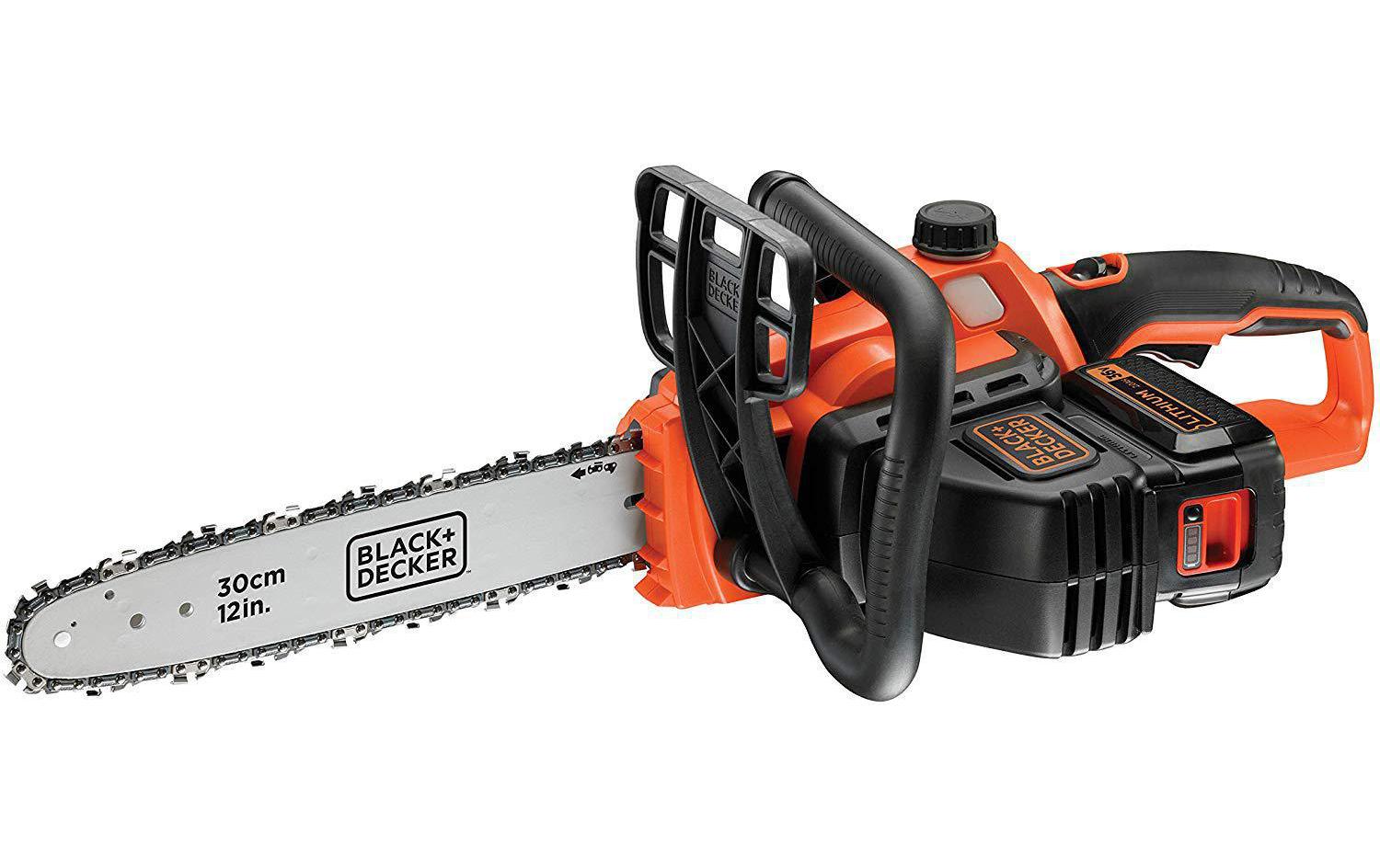 BLACK+DECKER Akku-Kettensäge GKC3630L25 Kit