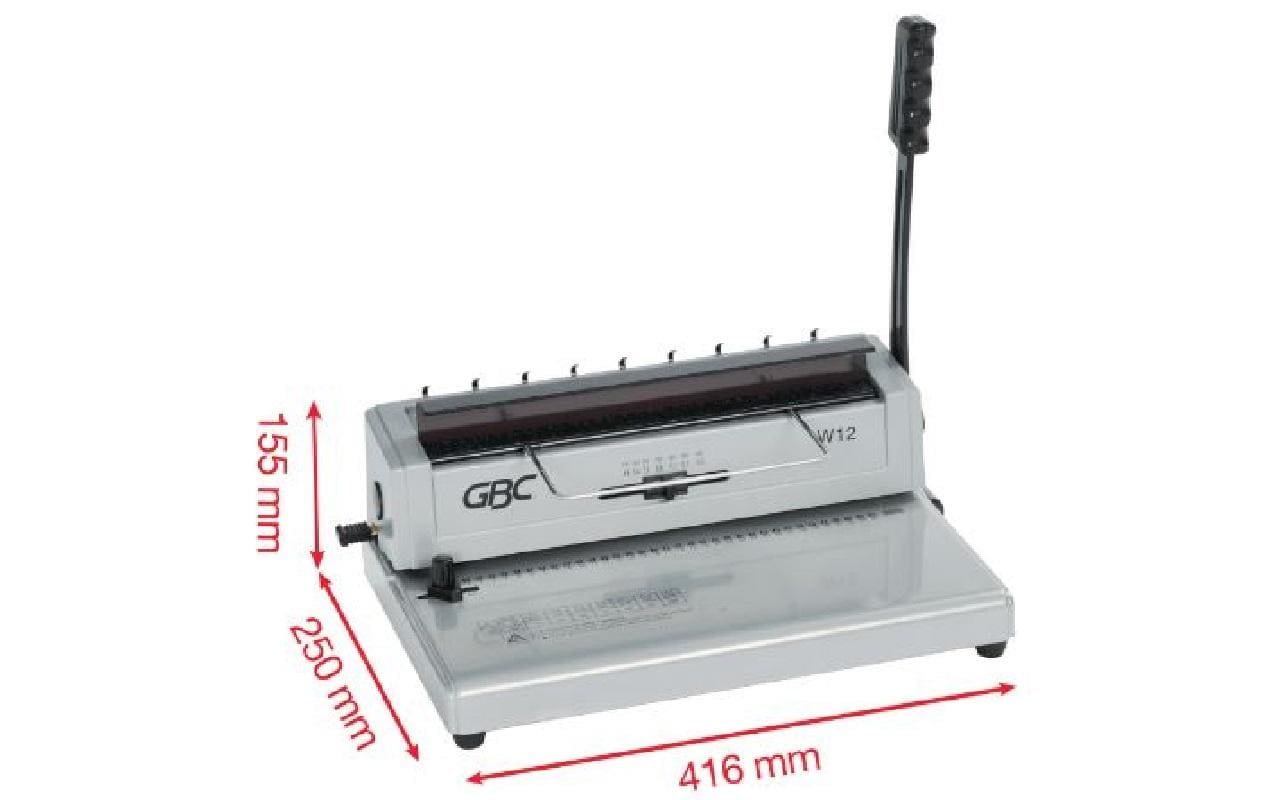 GBC Drahtbindegerät WireBind W12, 125 Blatt (70 g/m²)