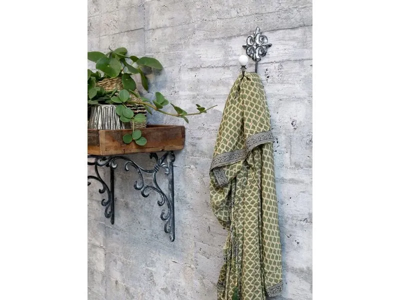 Chic Antique Wandhaken Antique 13 x 8.5 x 6 cm , Grau