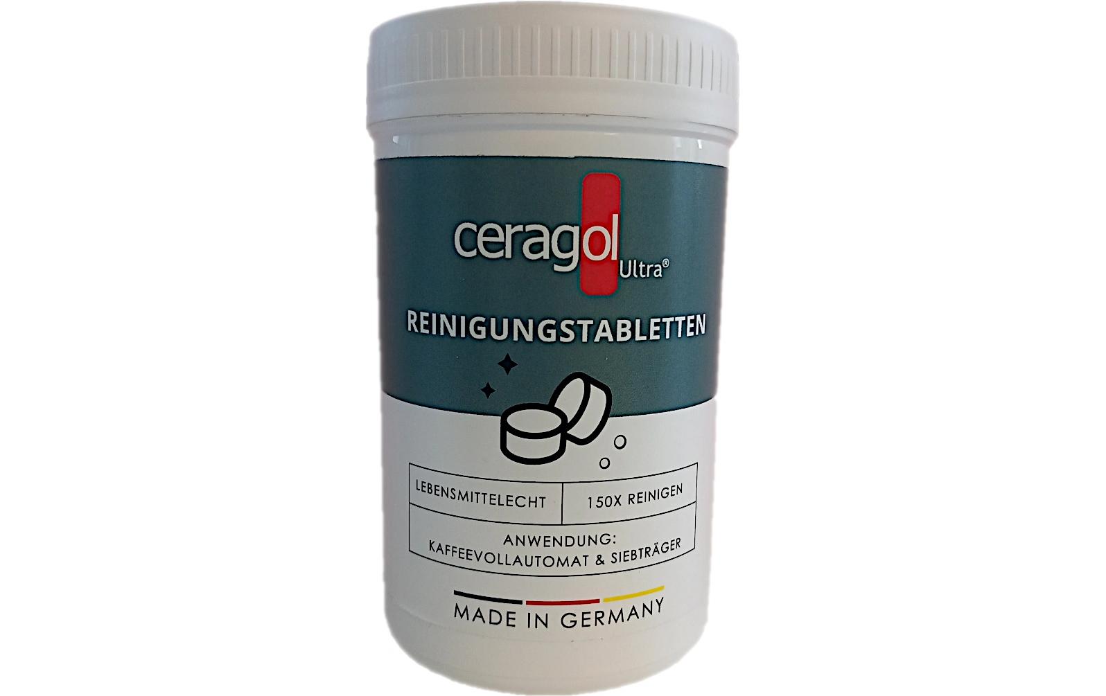 Ceragol Reinigungstabletten Kaffeefettlöser 150 Stück Ceragol Reinigungstabletten Kaffeefettlöser 150 Stück