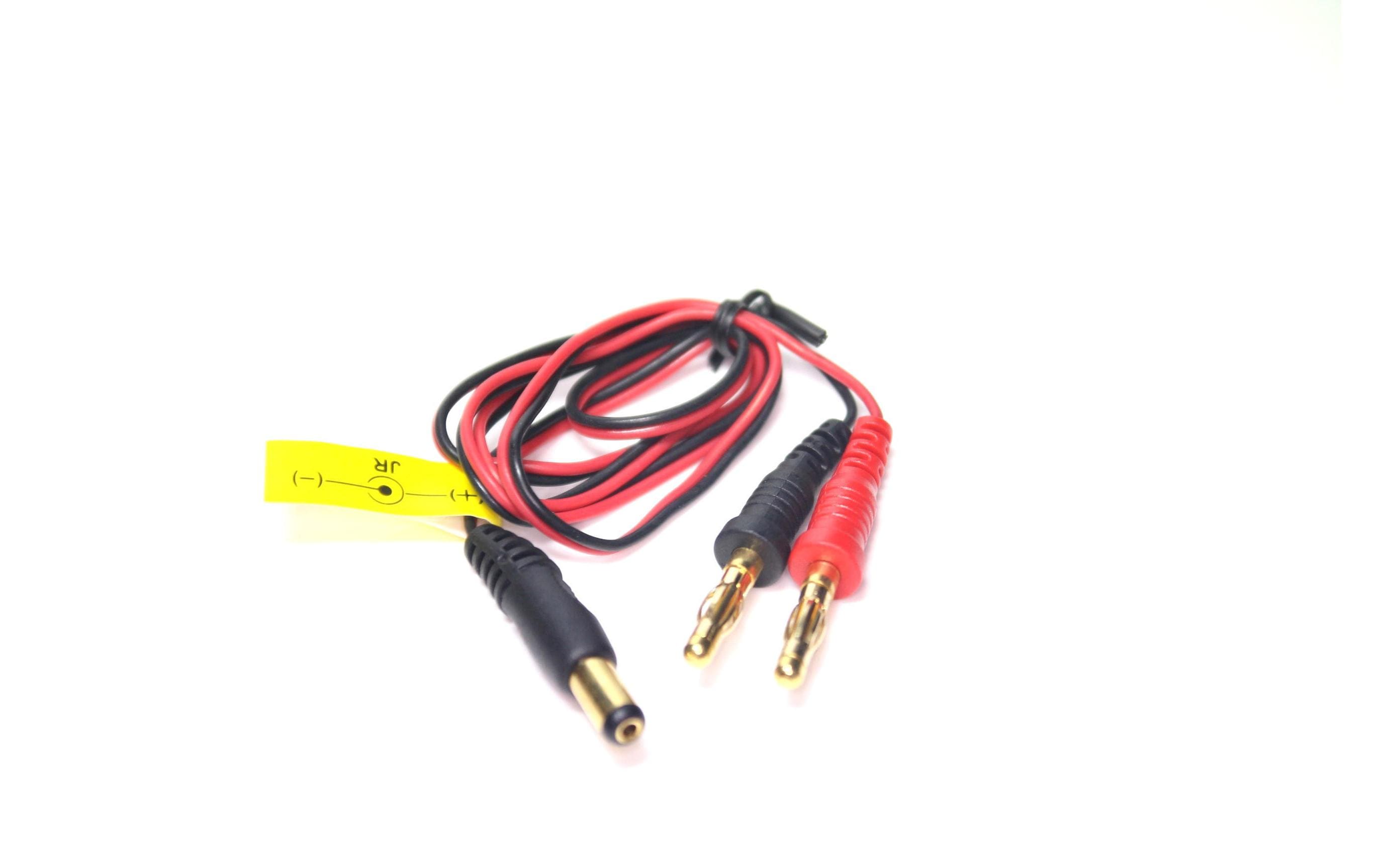 EP Ladekabel 4 mm Bananenstecker zu DC-Buchse EP Ladekabel 4 mm Bananenstecker zu DC-Buchse