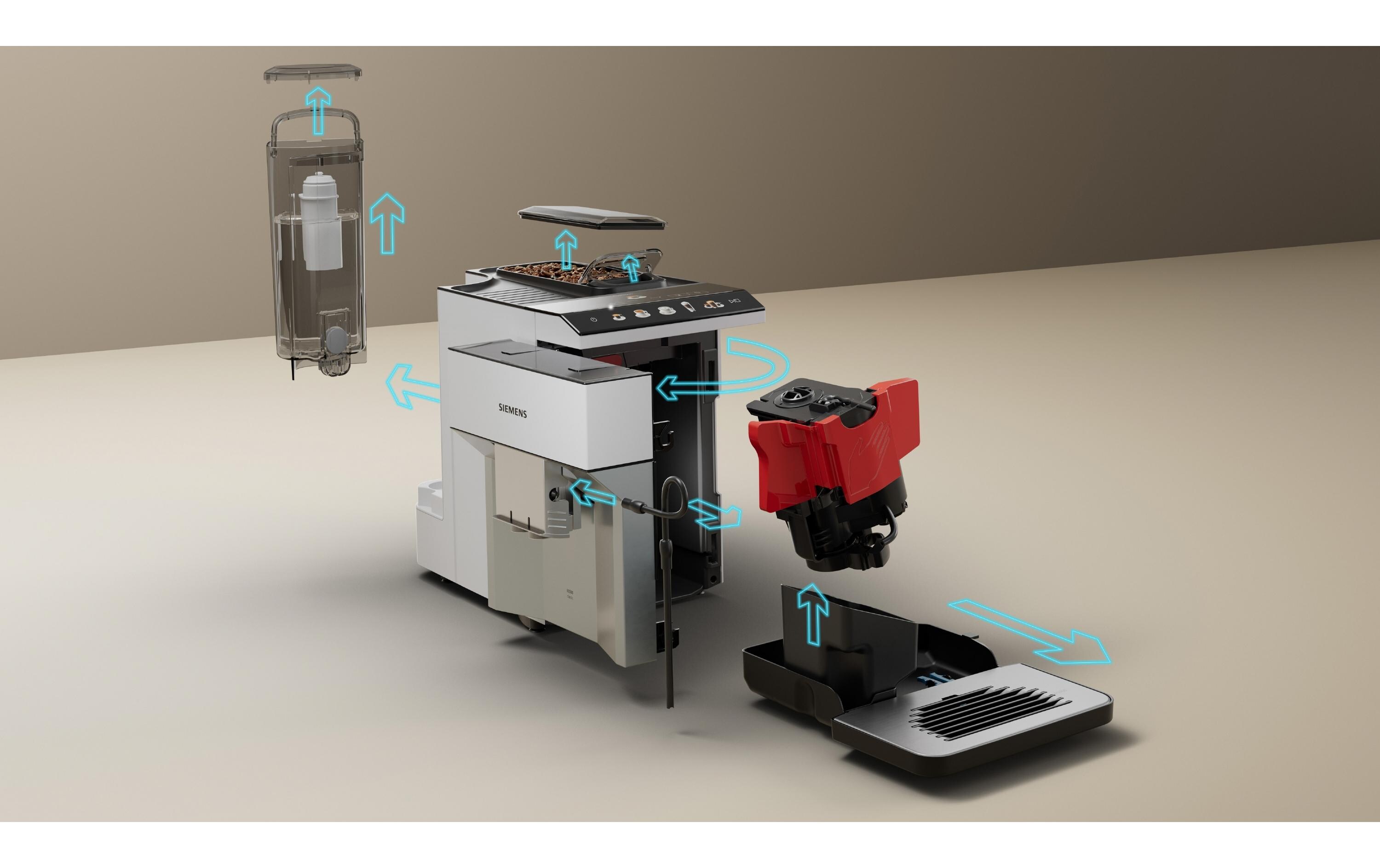 Siemens Kaffeevollautomat EQ500 Classic TP515D02 Weiss