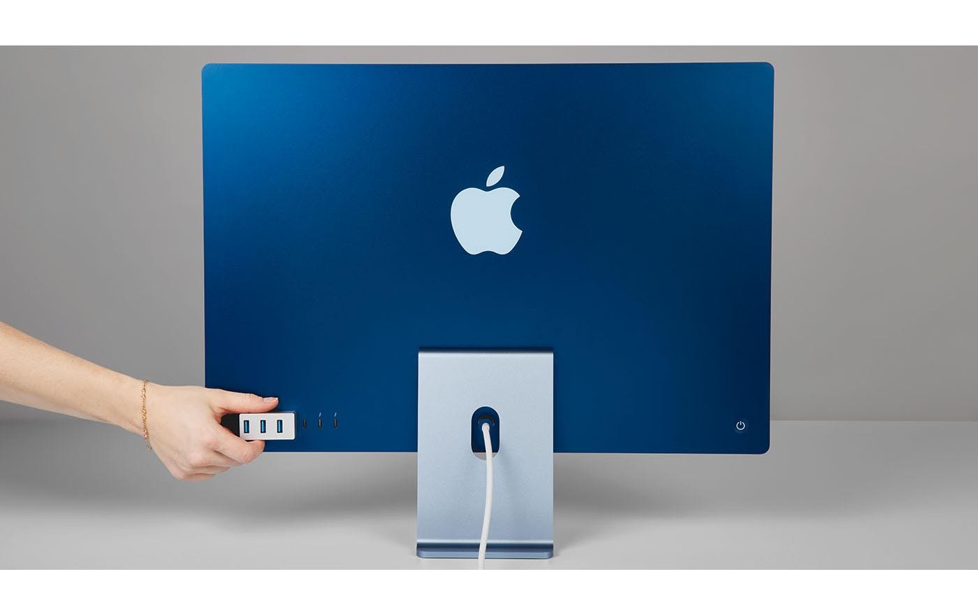 LMP USB-Hub USB-C Tiny Hub Silber