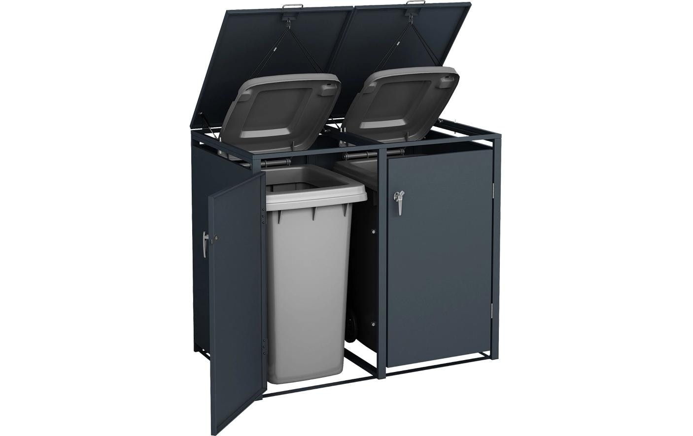 Contini Mülltonnenbox Anthrazit