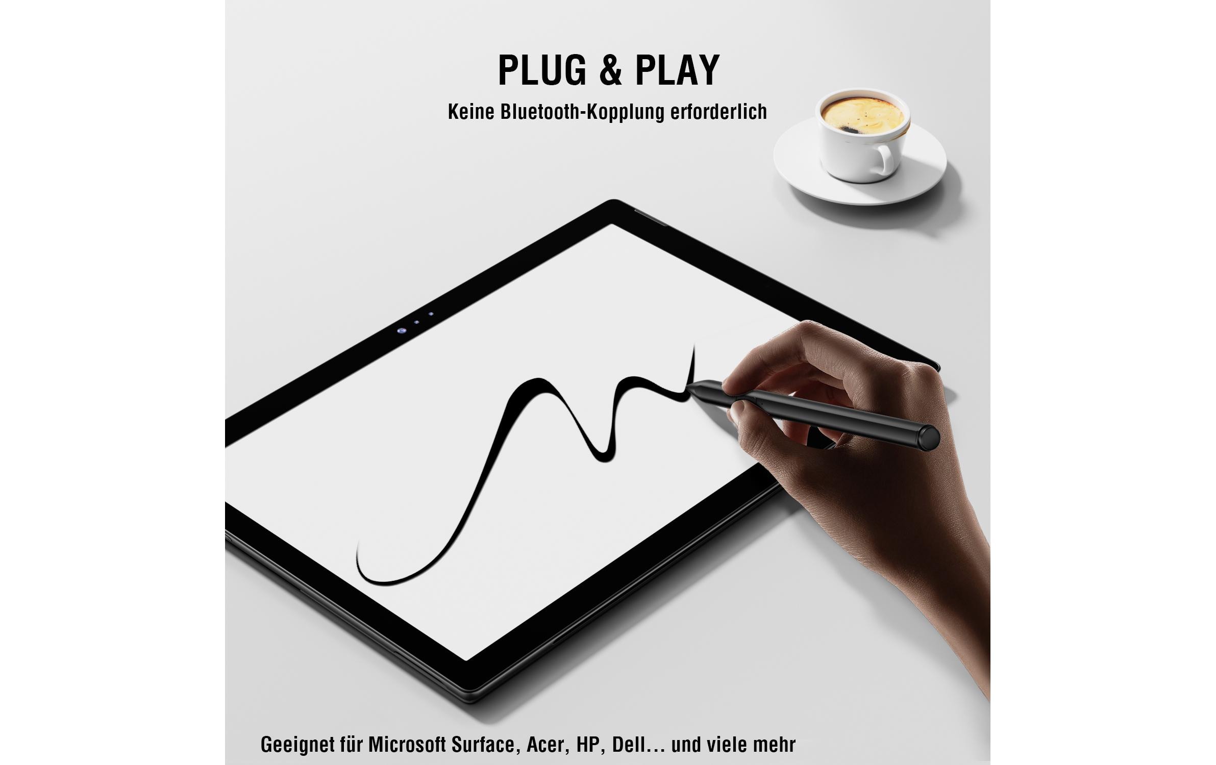 4smarts Eingabestift MPP Sylus Pen Schwarz 4smarts Eingabestift MPP Sylus Pen Schwarz