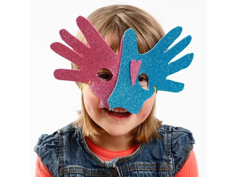 Creativ Company Moosgummi-Set A4, Mehrfarbig, 10 Blatt