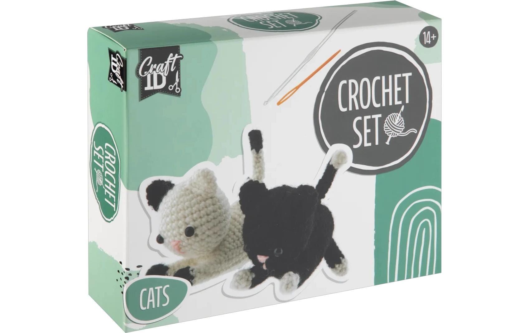 Basteln Häkelset Katzen Mehrfarbig