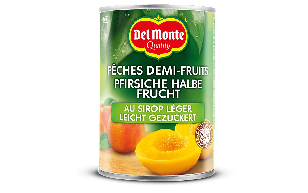 Del Monte Dose Halbe Pfirsiche leicht gezuckert 235 g