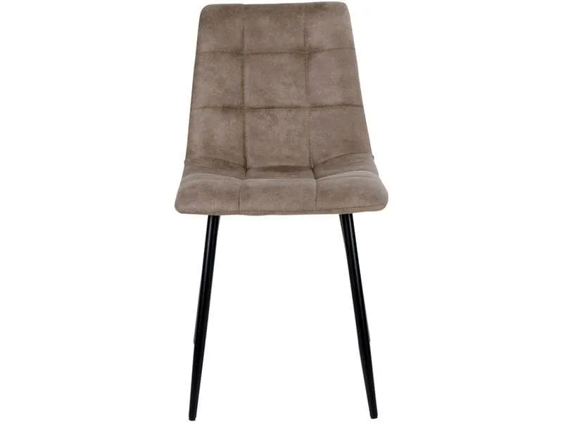 House Nordic Stuhl Middelfart 2 Stück, 86 x 55 cm, Hellbraun/Schwarz House Nordic Stuhl Middelfart 2 Stück, 86 x 55 cm, Hellbraun/Schwarz