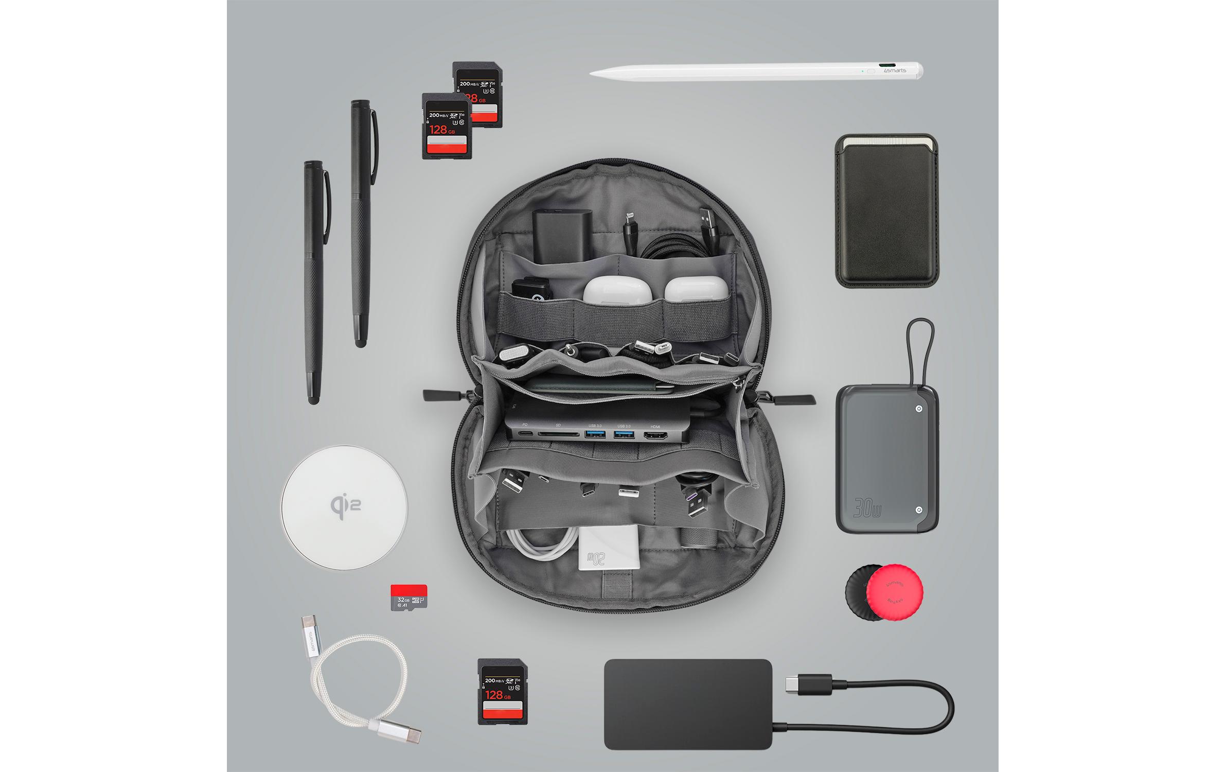 4smarts Smart Tech-Pouch Grau