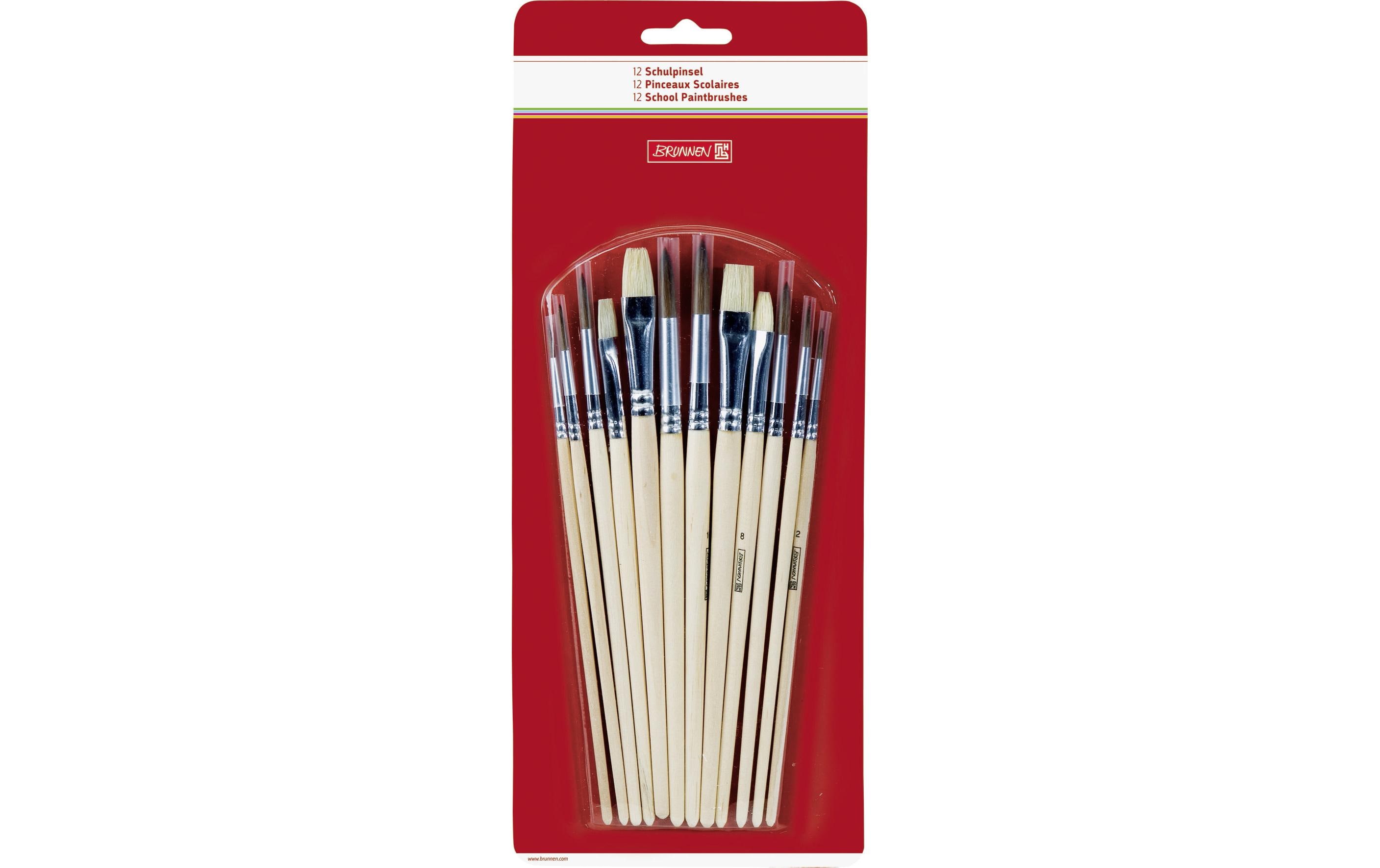 Brunnen Borstenpinsel 12 Stück Brunnen Borstenpinsel 12 Stück