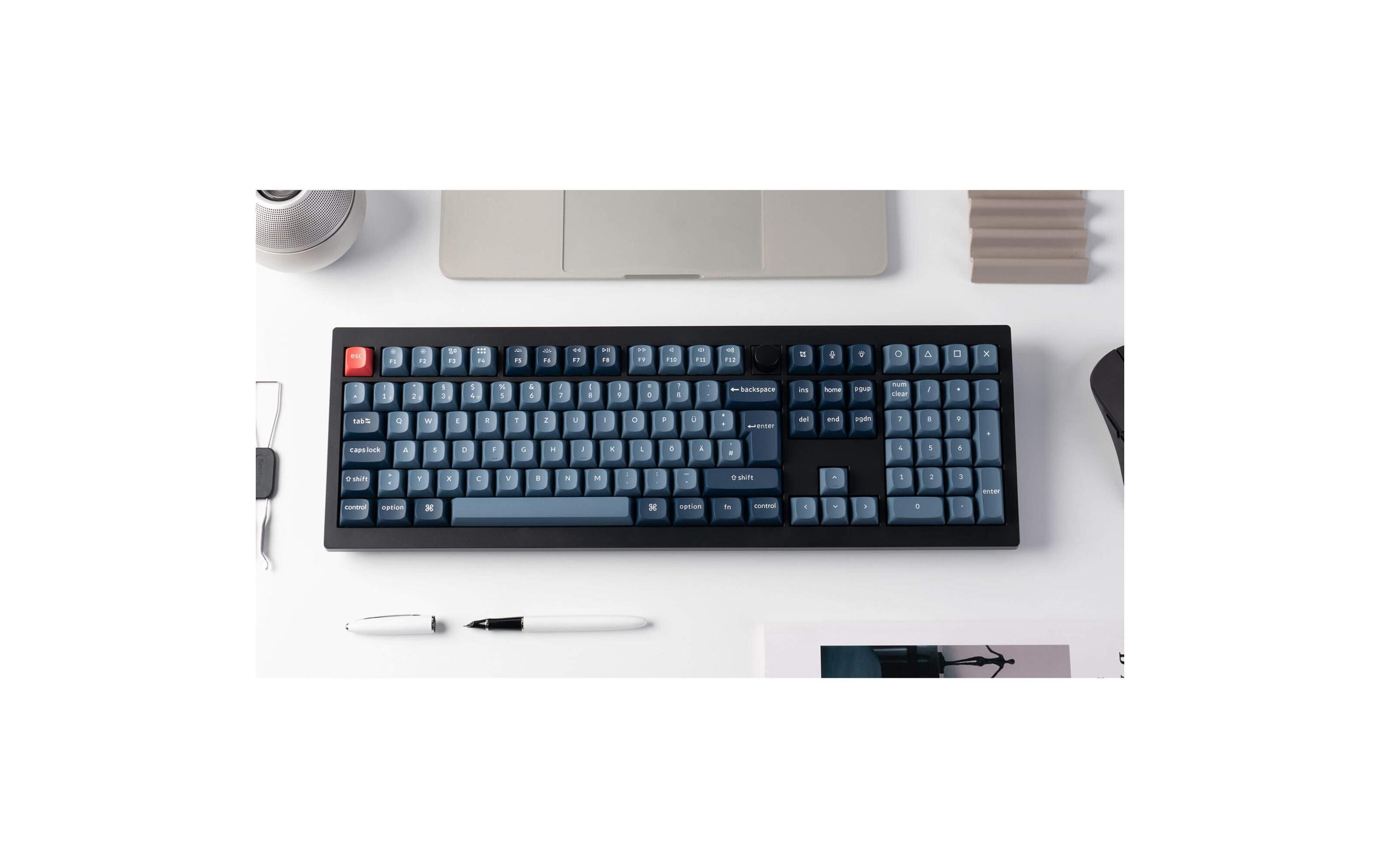Keychron Gaming-Tastatur V6 Max Black Brown Switch Keychron Gaming-Tastatur V6 Max Black Brown Switch