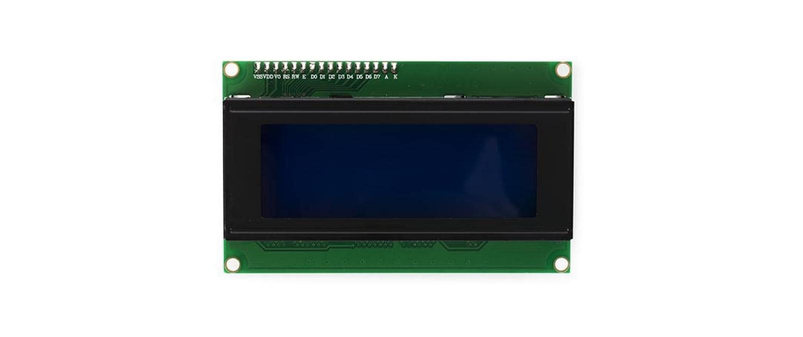 Whadda LCD Display I2C Modul 20x4, Blau