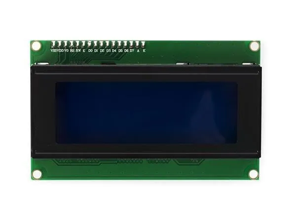 Whadda LCD Display I2C Modul 20x4, Blau