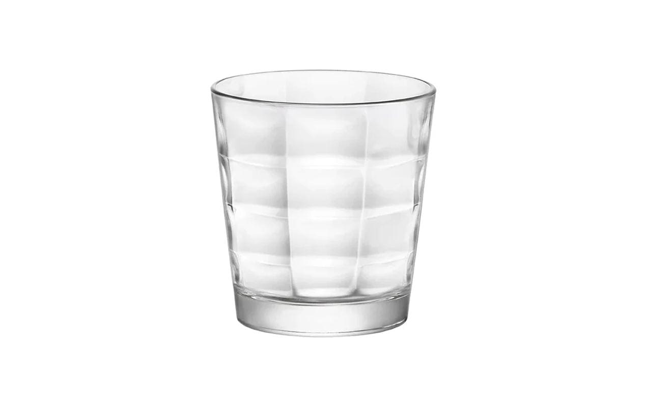 Bormioli Rocco Whiskyglas Cube 240 ml, 6 Stück, Transparent