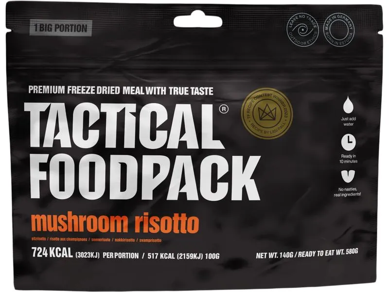 Tactical Foodpack Hauptgericht Pilz-Risotto Tactical Foodpack Hauptgericht Pilz-Risotto