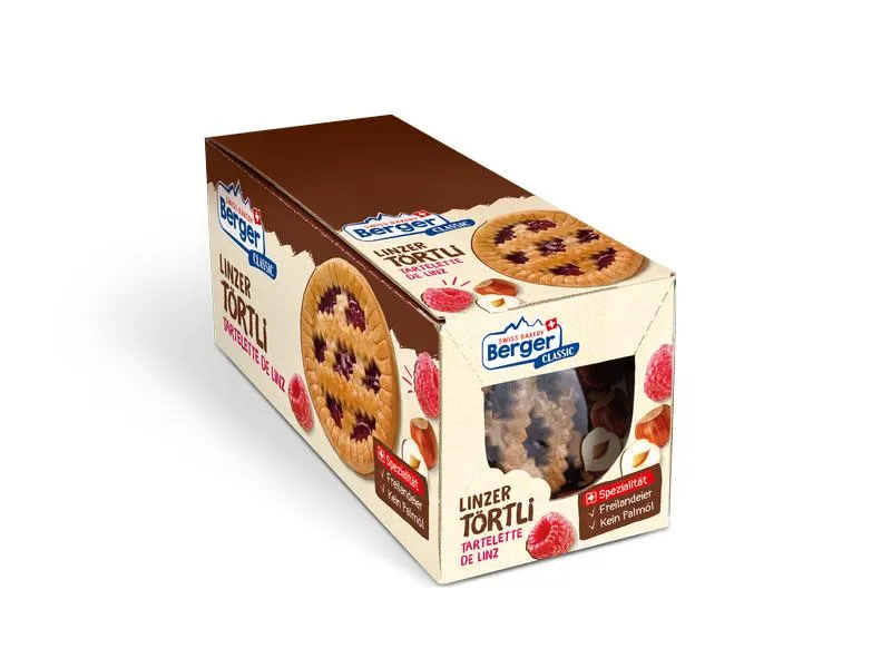Berger Gebäck Linzertörtli 10 x 74 g Berger Gebäck Linzertörtli 10 x 74 g