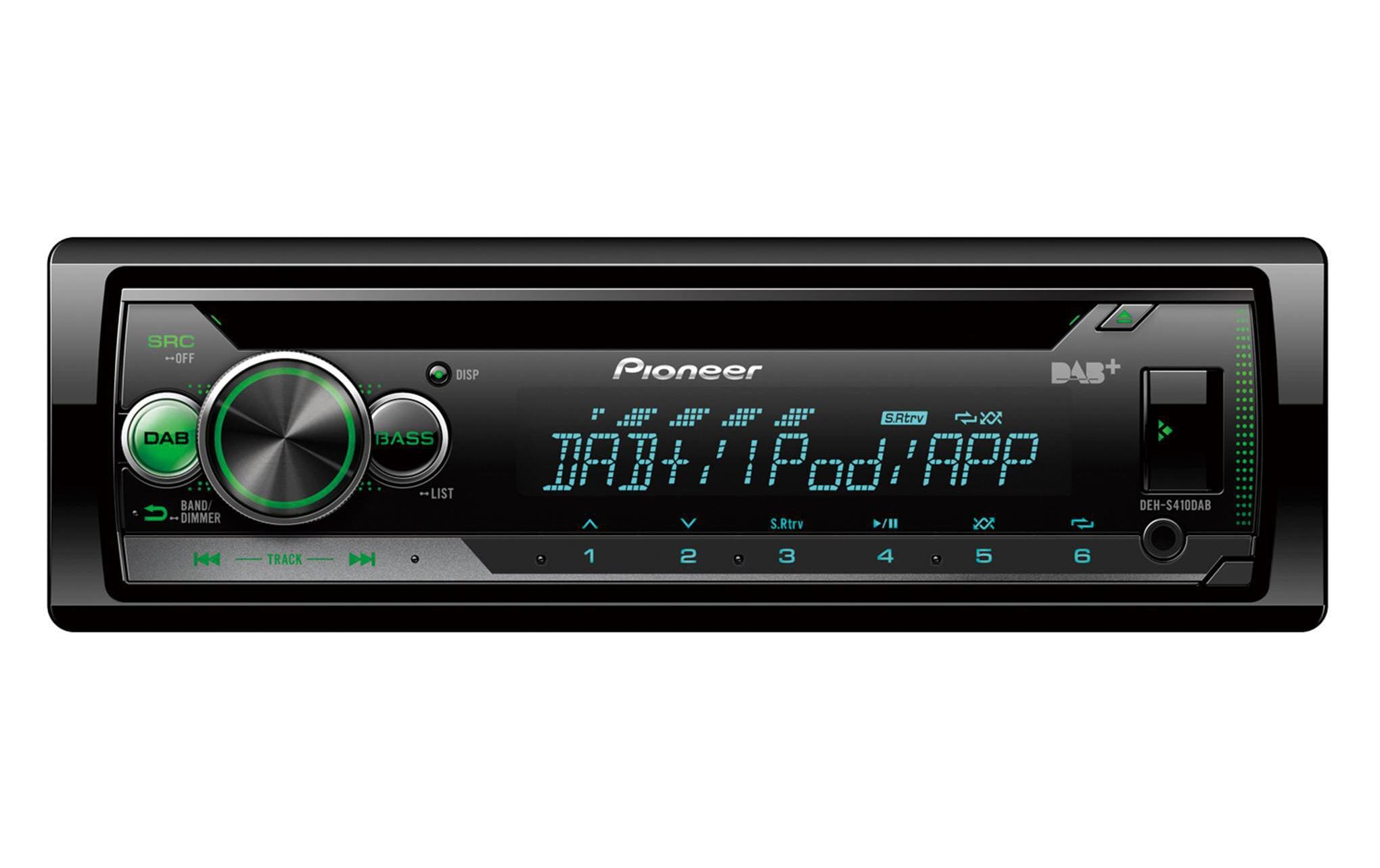 Pioneer Autoradio DEH-S410DAB 1 DIN
