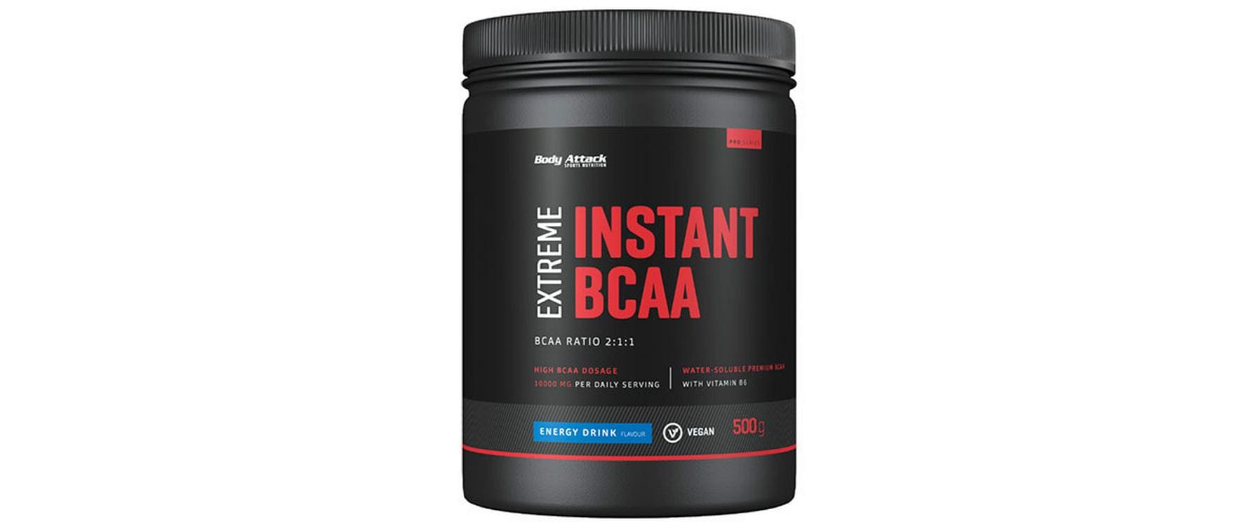 Body Attack Pulver Extreme Instant BCAA Apfel 500 g