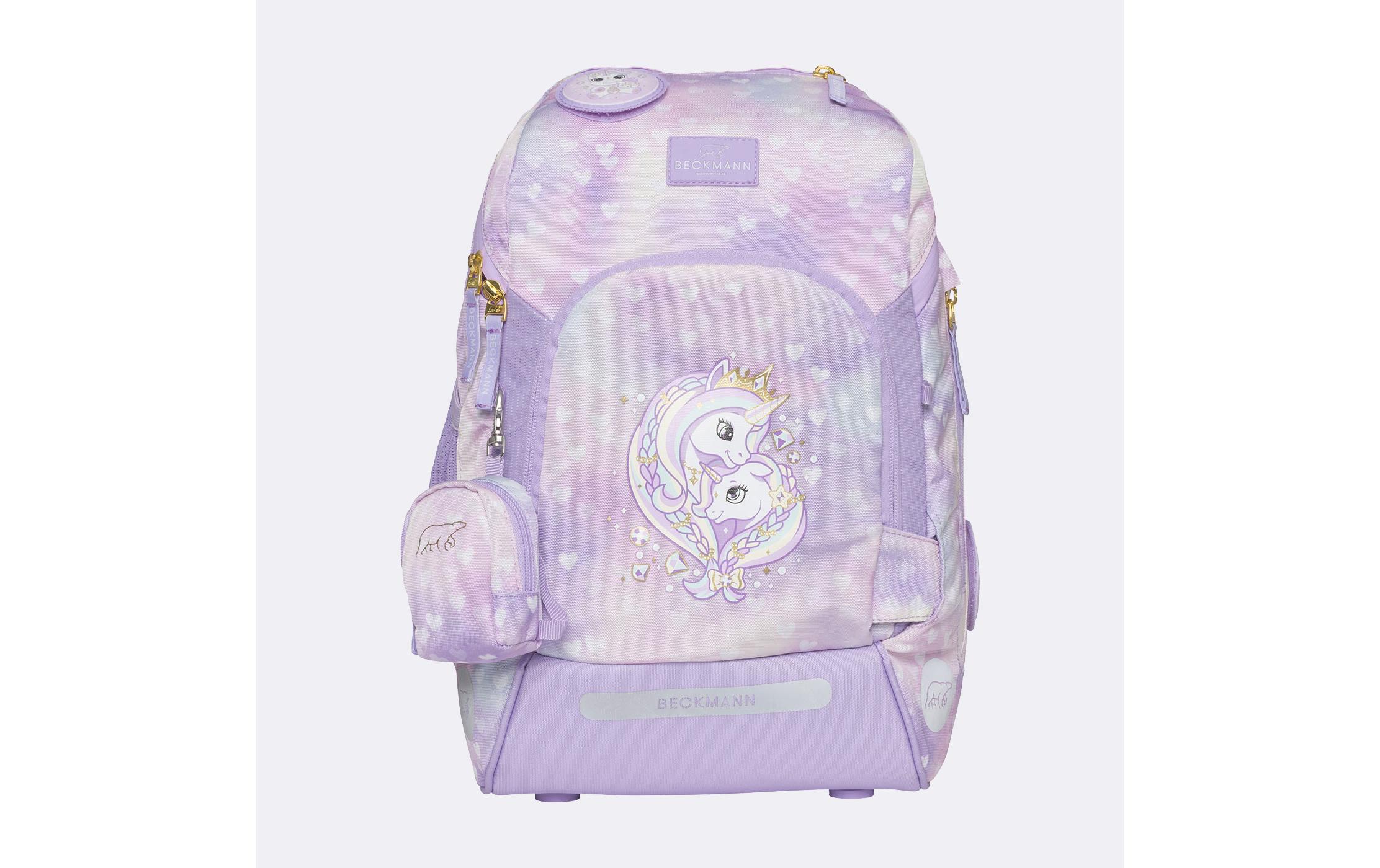 Beckmann Schulrucksack-Set Active Air Flx Unicorn Princess, 6-teilig Beckmann Schulrucksack-Set Active Air Flx Unicorn Princess, 6-teilig
