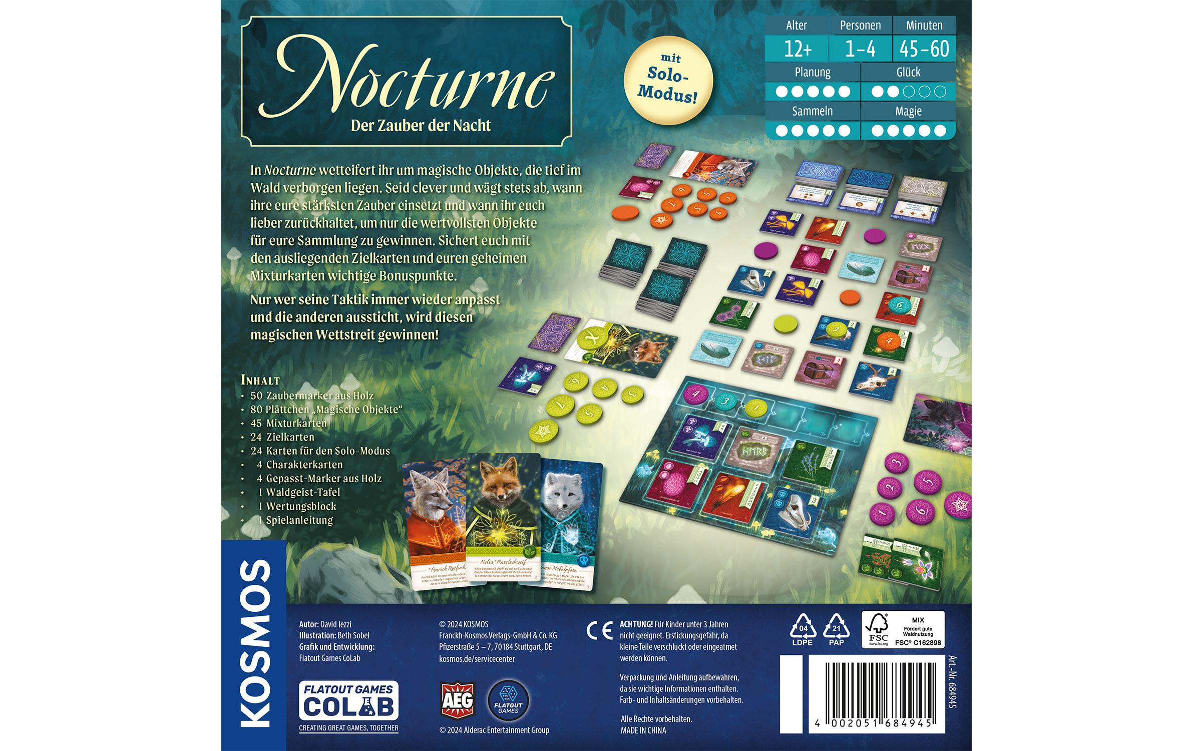 Kosmos Kennerspiel Nocturne Kosmos Kennerspiel Nocturne