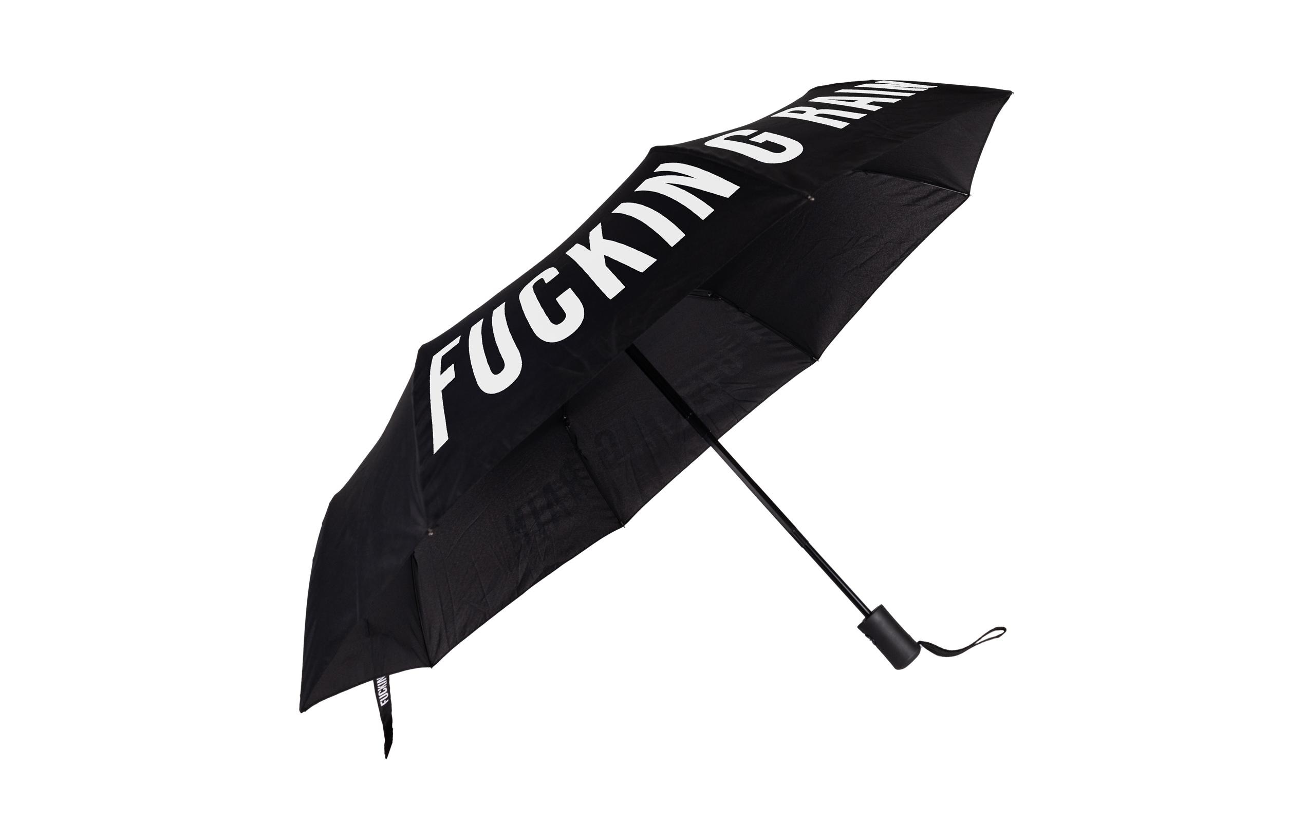 Trendform Schirm Fucking rain Schwarz Trendform Schirm Fucking rain Schwarz
