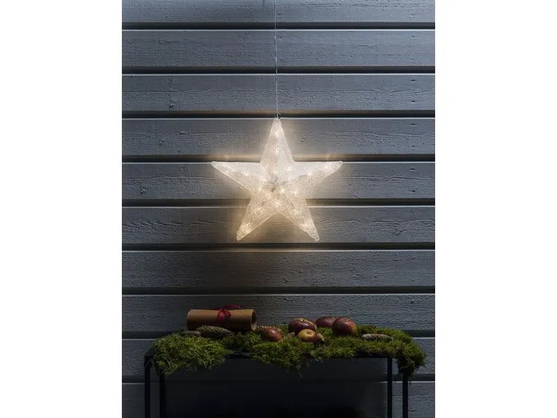 Konstsmide LED-Figur Stern, 40 cm, 40 LED Konstsmide LED-Figur Stern, 40 cm, 40 LED