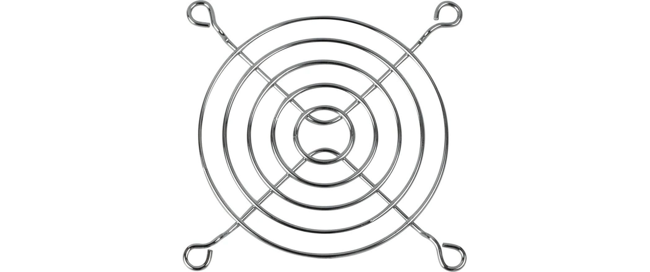 Arctic Cooling Lüftergitter 80 x 80 mm, Silber