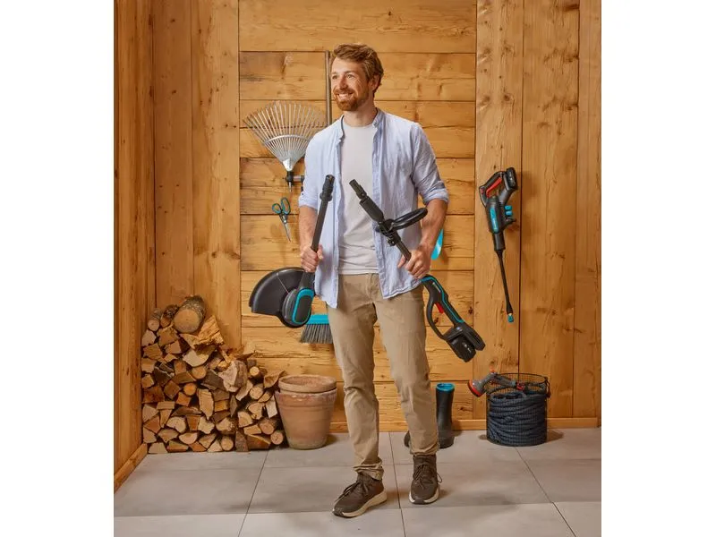 GARDENA Akku-Rasentrimmer PowerCut Ready-To-Use