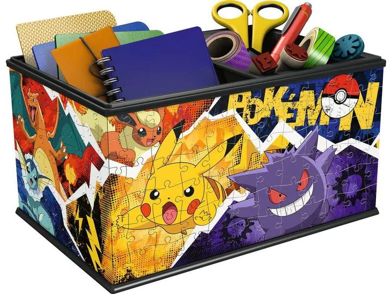 Ravensburger 3D Puzzle Aufbewahrungsbox Pokémon Ravensburger 3D Puzzle Aufbewahrungsbox Pokémon