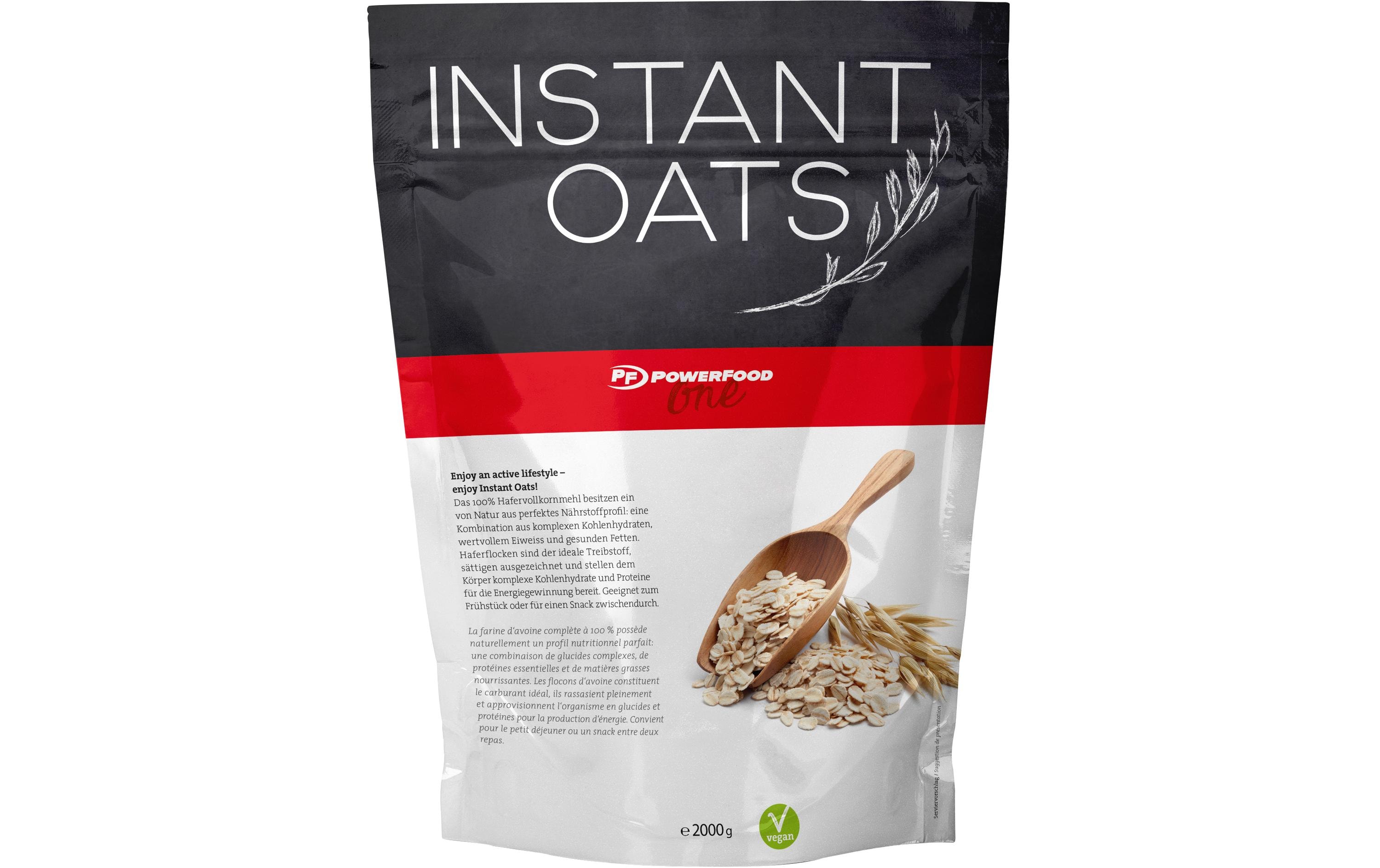 PowerFood One Instant Oats Natur, 2 kg PowerFood One Instant Oats Natur, 2 kg